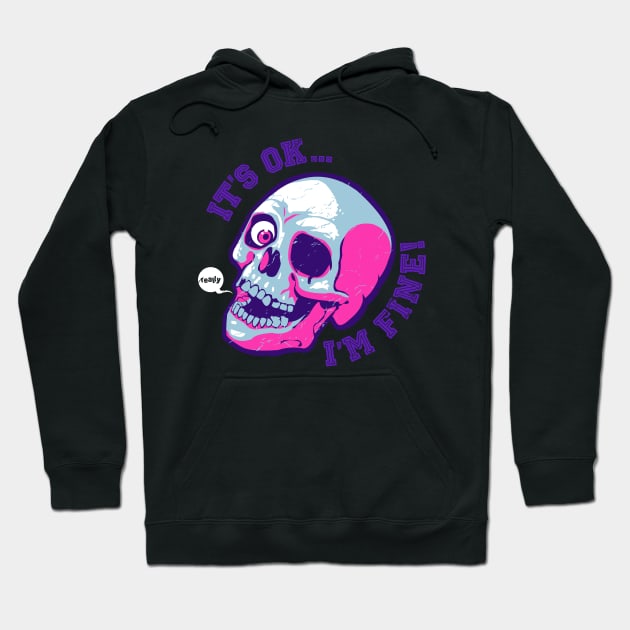 Skull Hoodie by dracoimagem